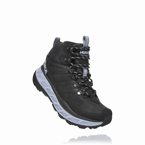 Hoka One One STINSON MID GORE-TEX Hiking Shoes For Women India Black IN-7154